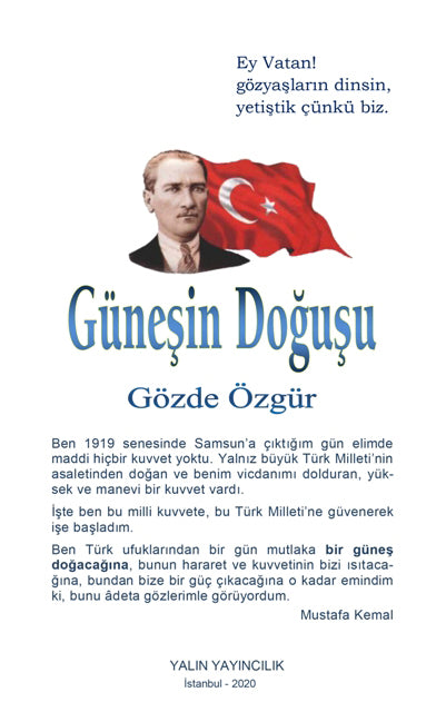 Güneşin Doğuşu - Gözde Özgür kitap kapağı