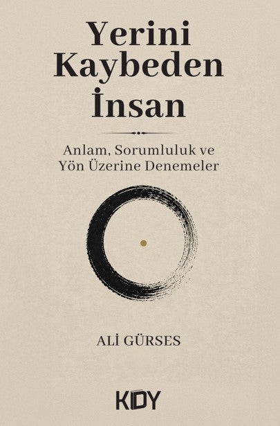Yerini Kaybeden İnsan - Ali Gürses kitap kapağı