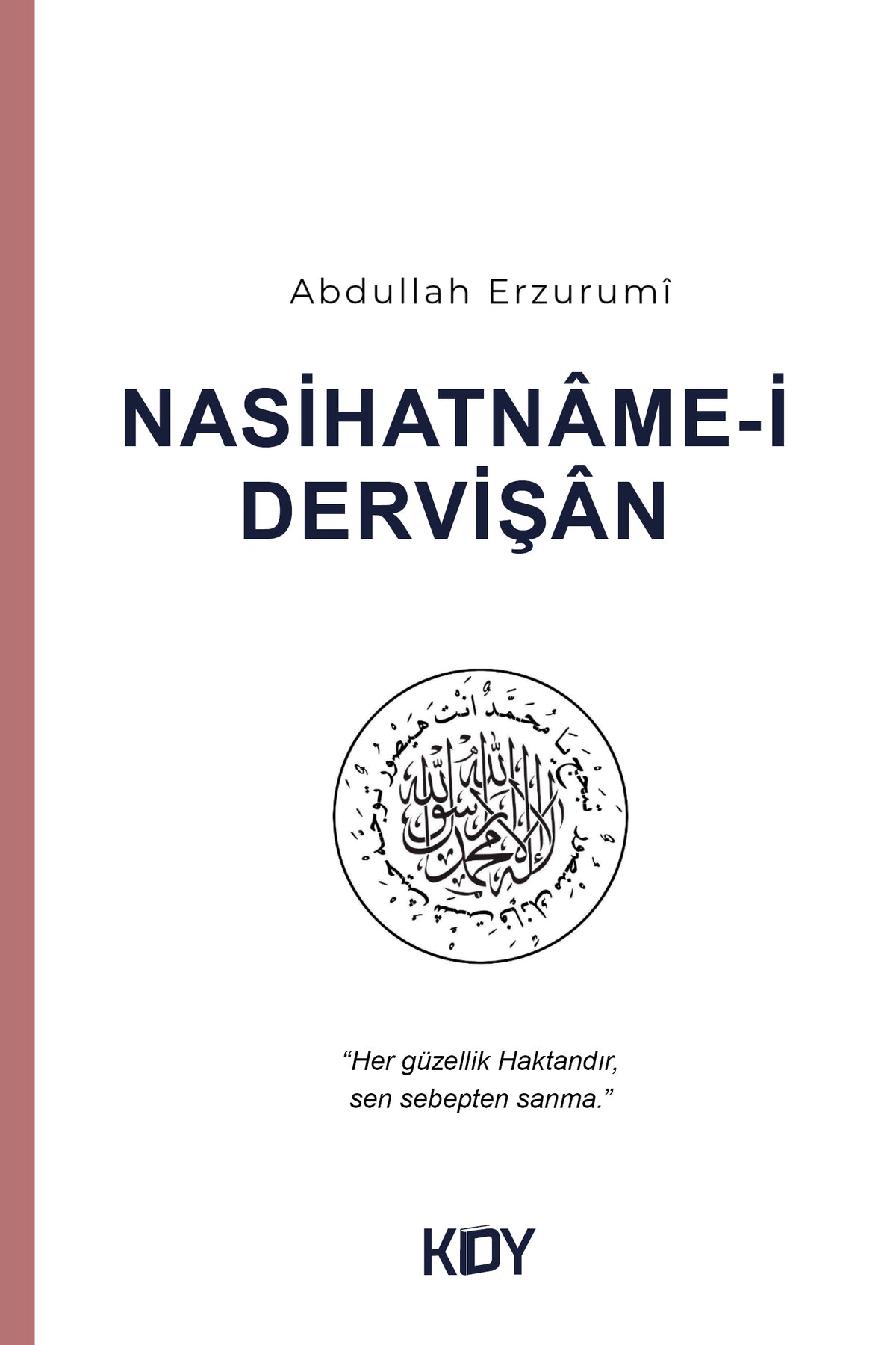 Nasihatname-i Dervîşan - Abdullah Erzurumi kitap kapağı