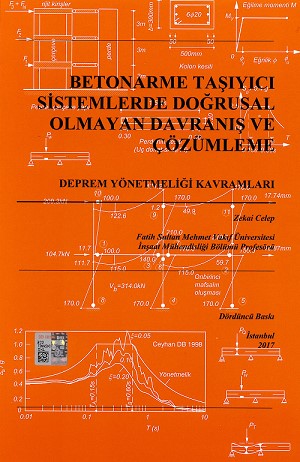 Betonarme Taşıyıcı Sistemlerde Doğrusal Olmayan Davranış ve Çözümleme - Zekai Celep kitap kapağı