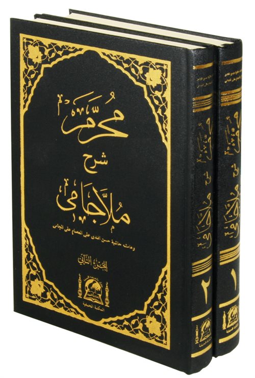 Arapça Muharrem Efendi Şerhü Molla Camii (2 Cilt Takım) - Abdurrahman Bin Ahmed kitap kapağı
