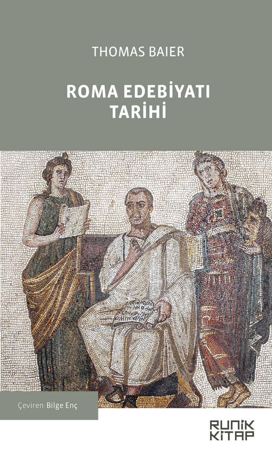 Roma Edebiyatı Tarihi - Thomas Baier kitap kapağı