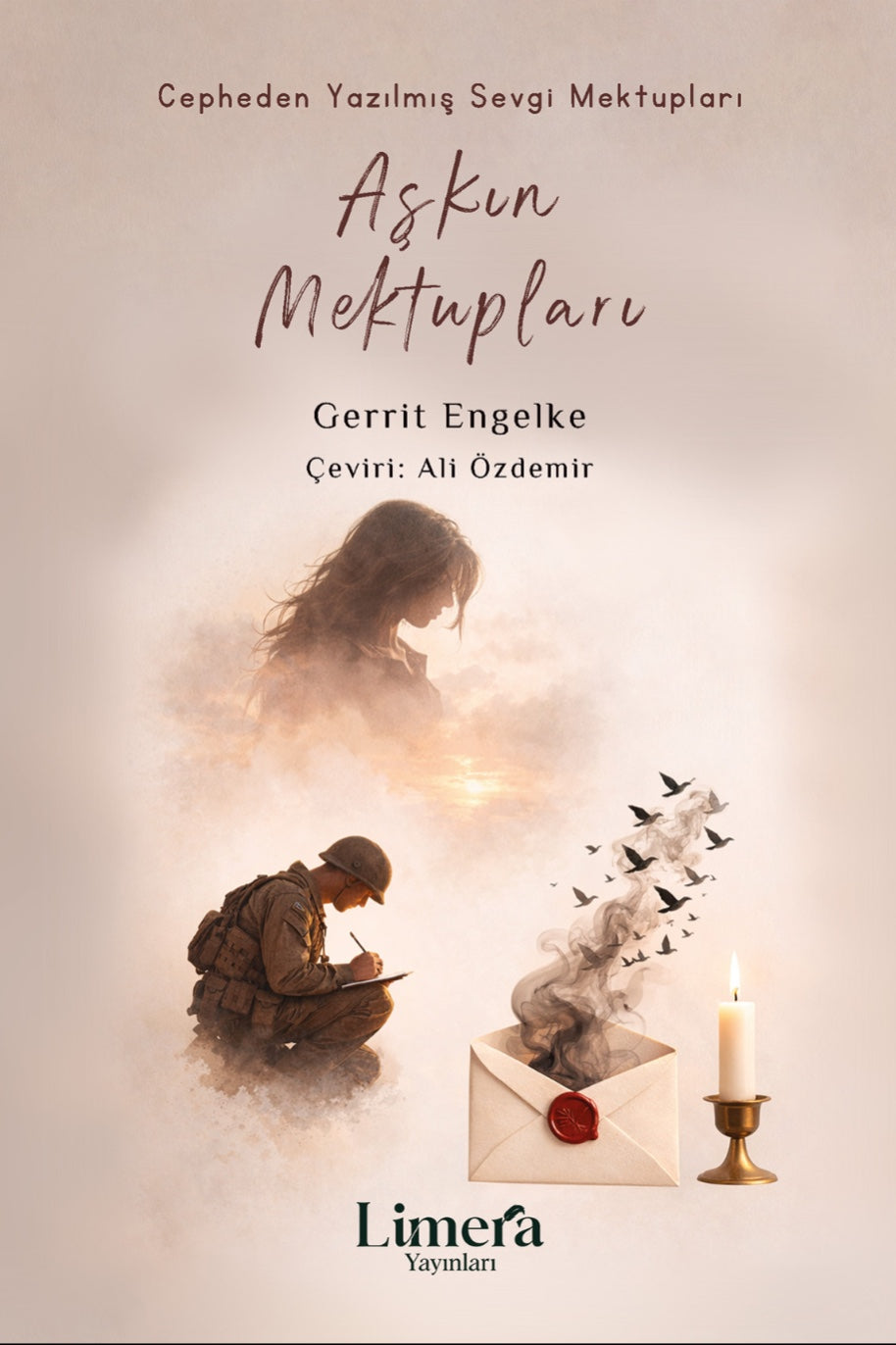 Aşkın Mektupları Cepheden Yazılmış Sevgi Mektupları - Gerrit Engelke kitap kapağı