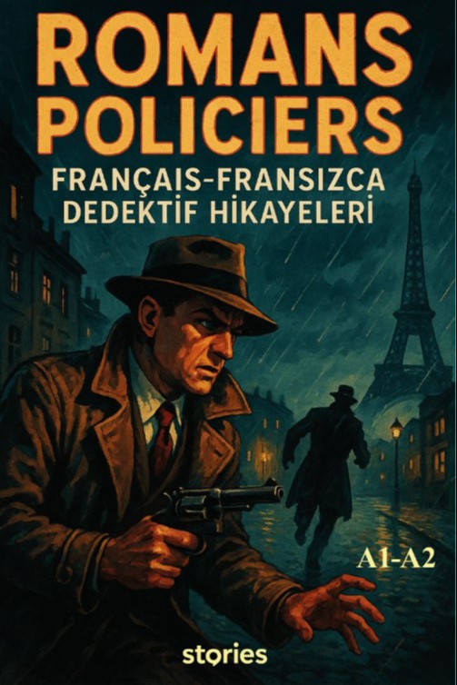 A1-A2 Romans Policiers Français Fransızca Dedektif Hikayeleri - Kolektif kitap kapağı