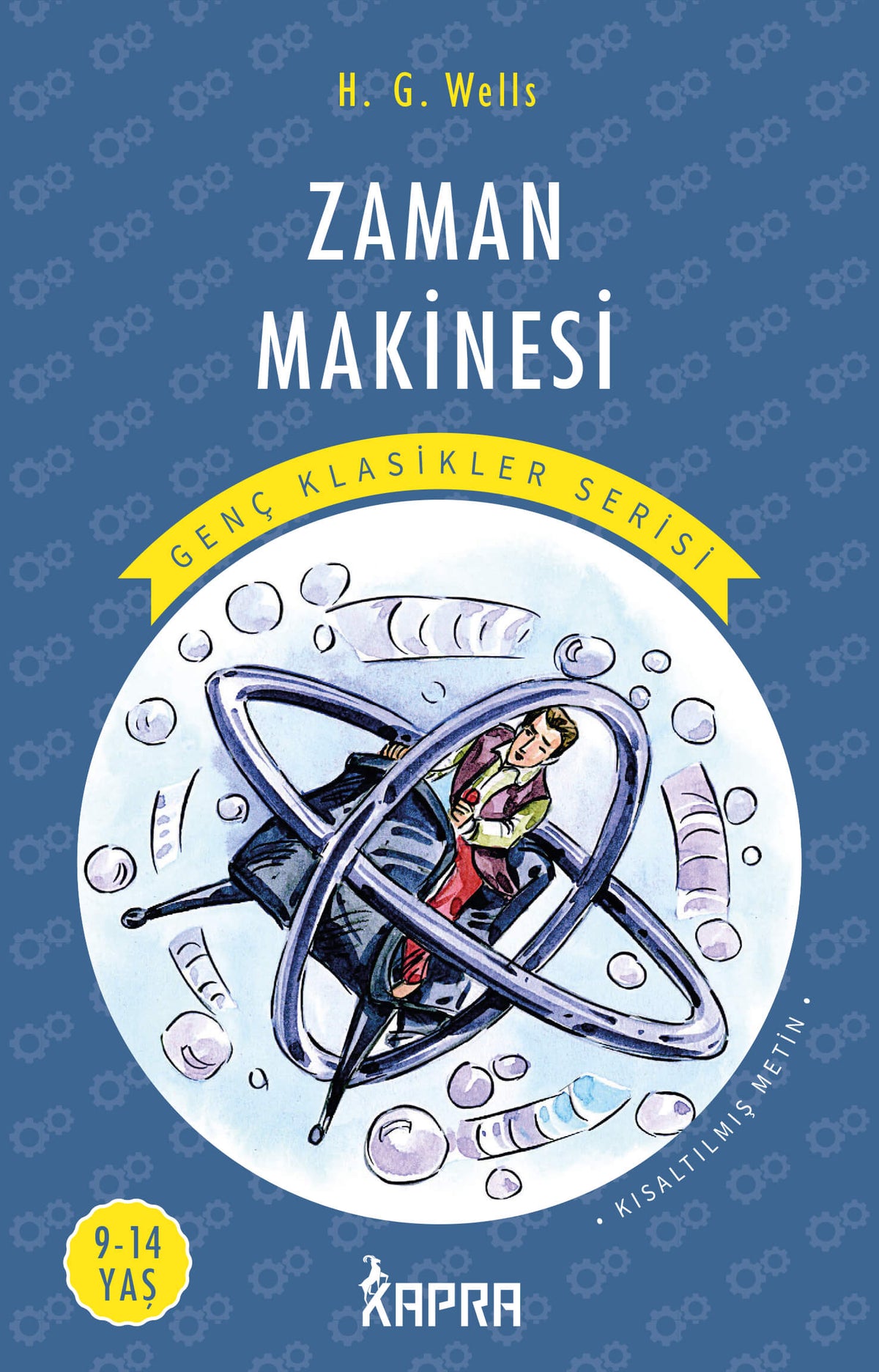 Zaman Makinesi / Resimli Genç Klasikler Serisi (Kısaltılmış Metin) - Herbert George Wells kitap kapağı