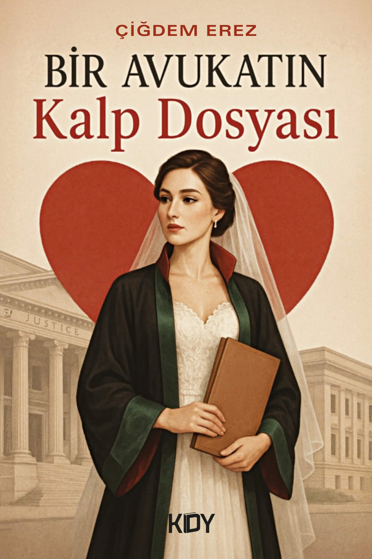 Bir Avukatın Kalp Dosyası - Çiğdem Erez kitap kapağı