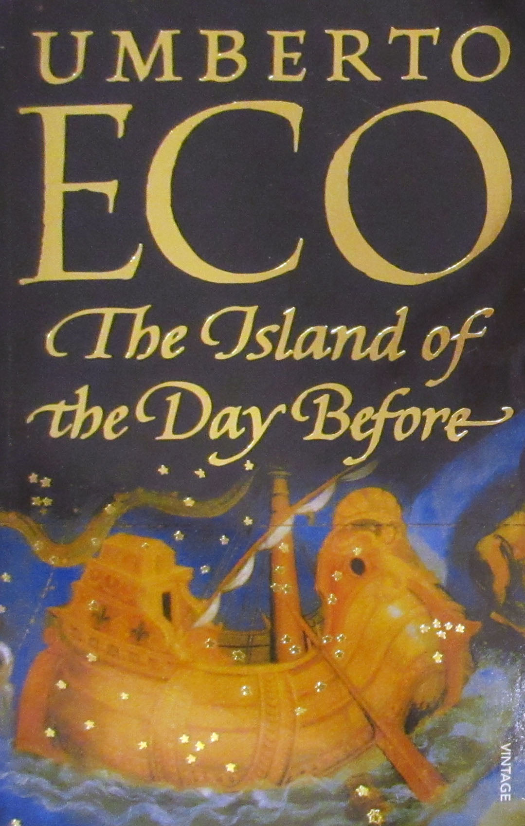 The Island of the Day Before - Umberto Eco kitap kapağı