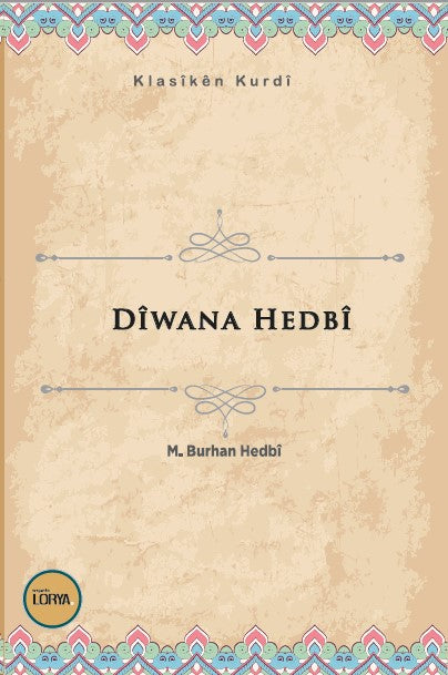 Dîwana Hedbî - M. Burhan Hedbi kitap kapağı