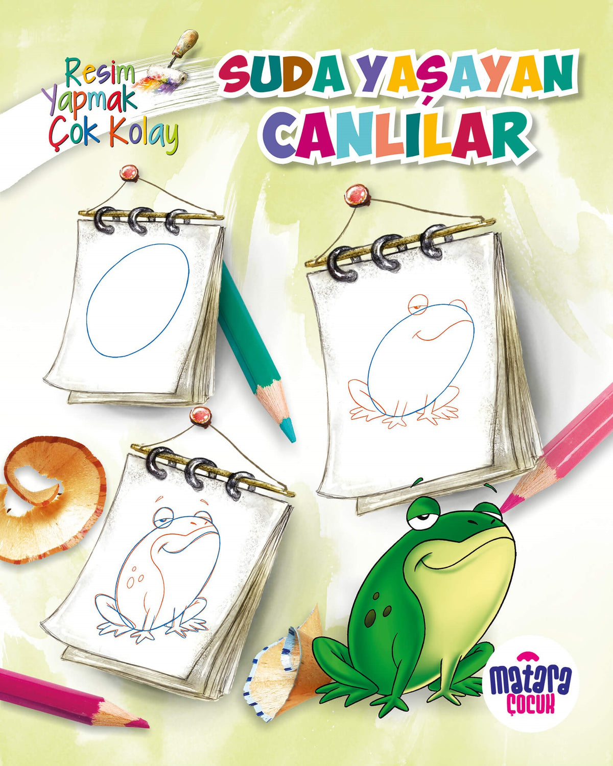 Suda Yaşayan Canlılar (Resim Yapmak Çok Kolay) - Kolektif kitap kapağı