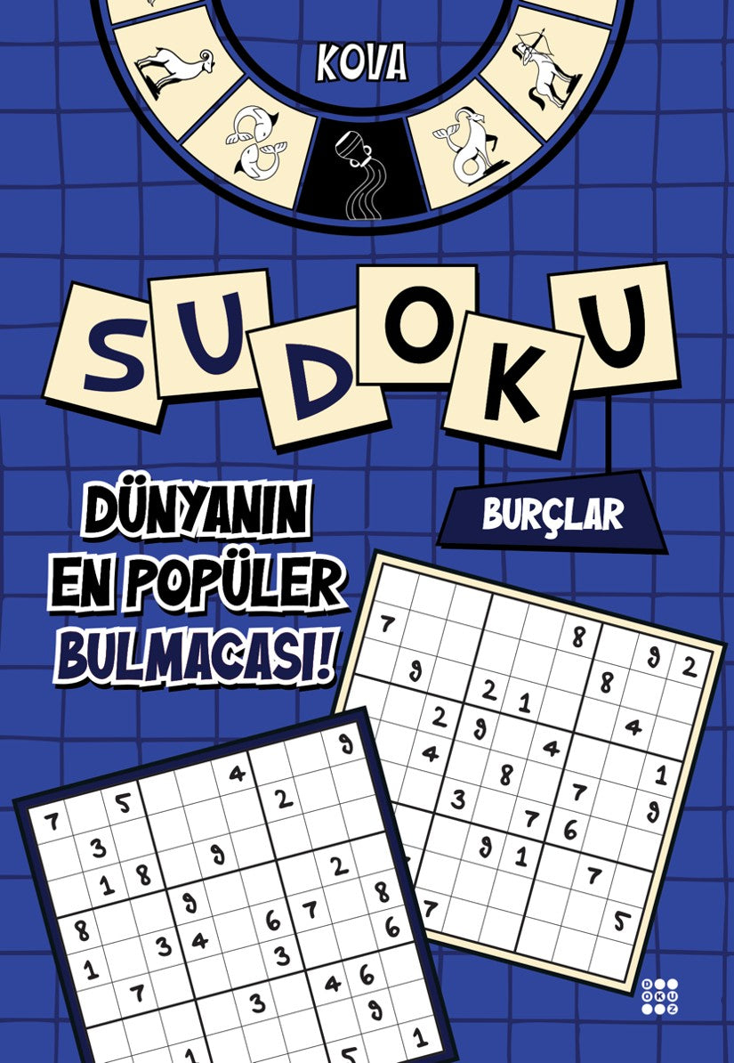 Burçlar Sudoku / Kova (Kalem Hediyeli) - Murat Yalçın kitap kapağı