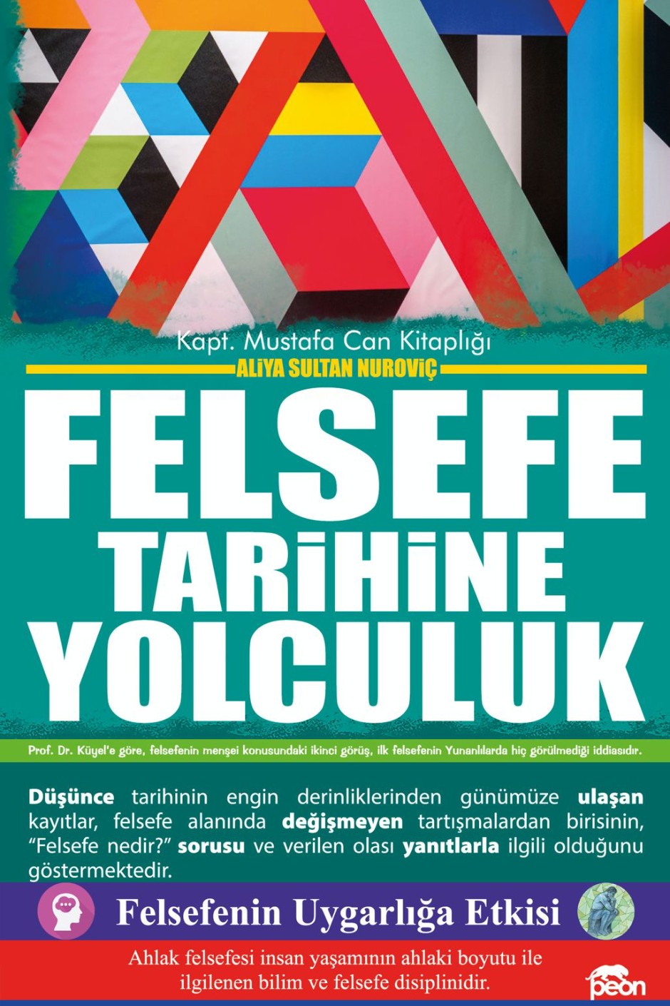 Felsefe Tarihine Yolculuk - Aliya Sultan Nuroviç kitap kapağı