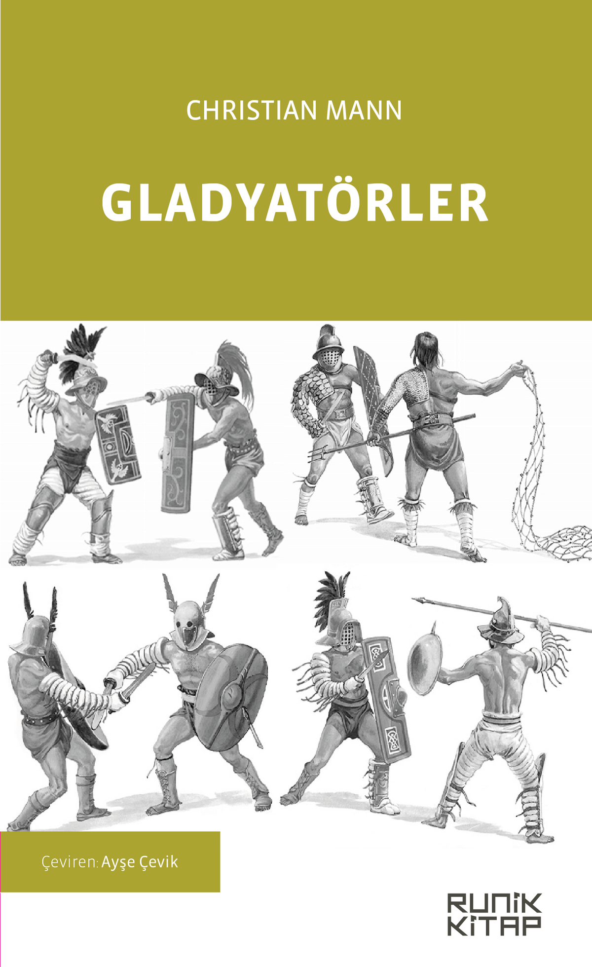 Gladyatörler - Christian Mann kitap kapağı