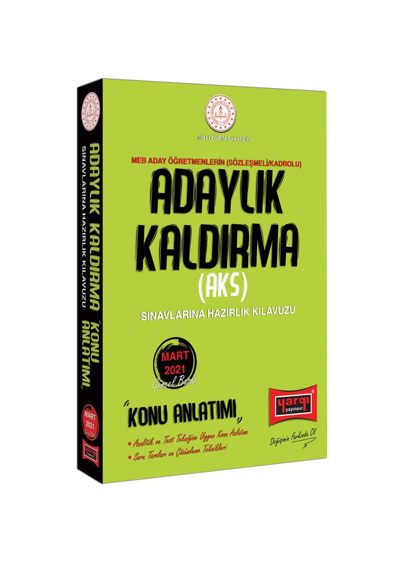 MEB Adaylık Kaldırma (AKS) Sınavlarına Hazırlık Kılavuzu Konu Anlatımı - Kolektif kitap kapağı