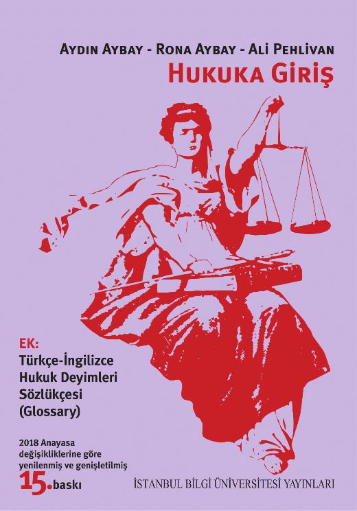 Hukuka Giriş - Rona Aybay kitap kapağı