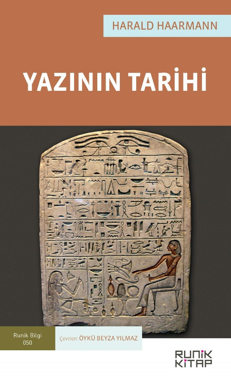 Yazının Tarihi - Harald Haarmann kitap kapağı