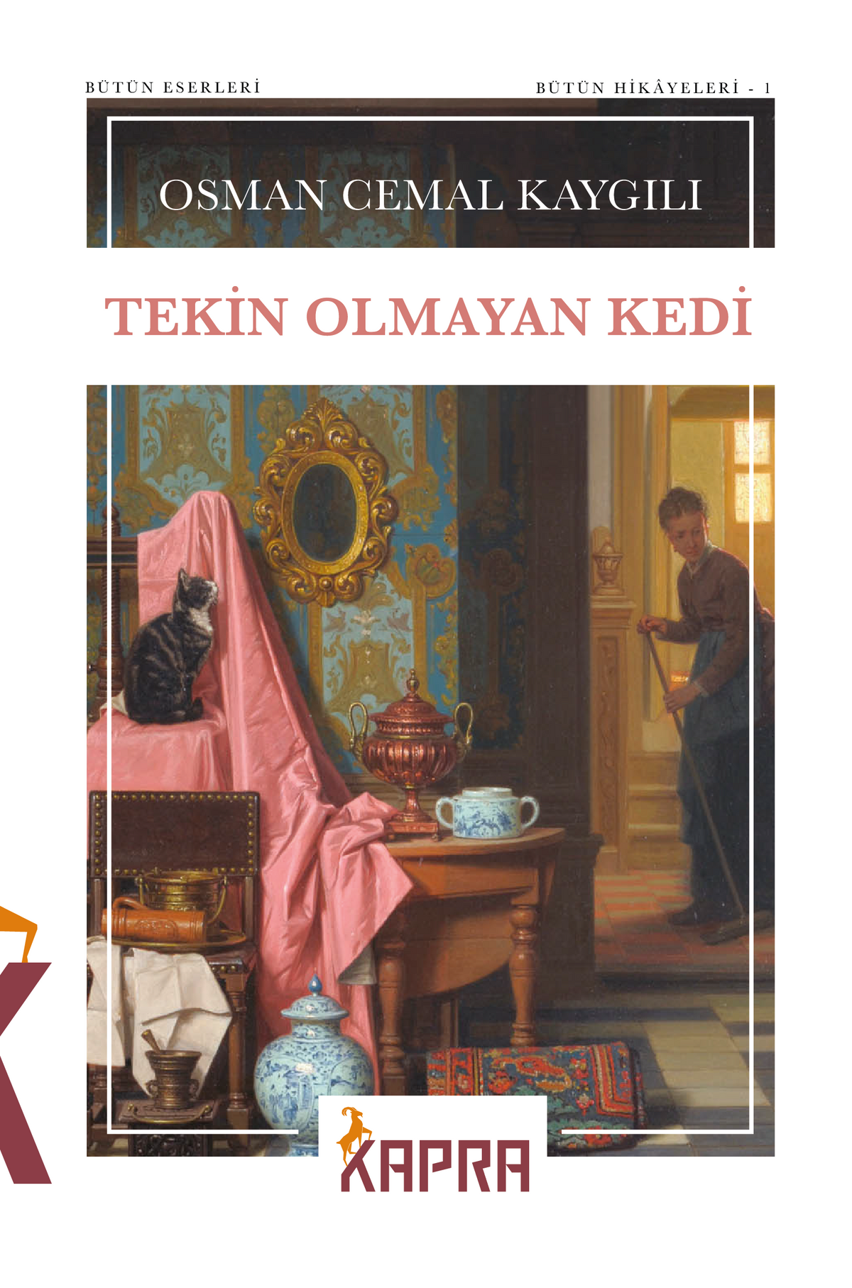 Tekin Olmayan Kedi / Bütün Hikayeleri 1 - Osman Cemal Kaygılı kitap kapağı
