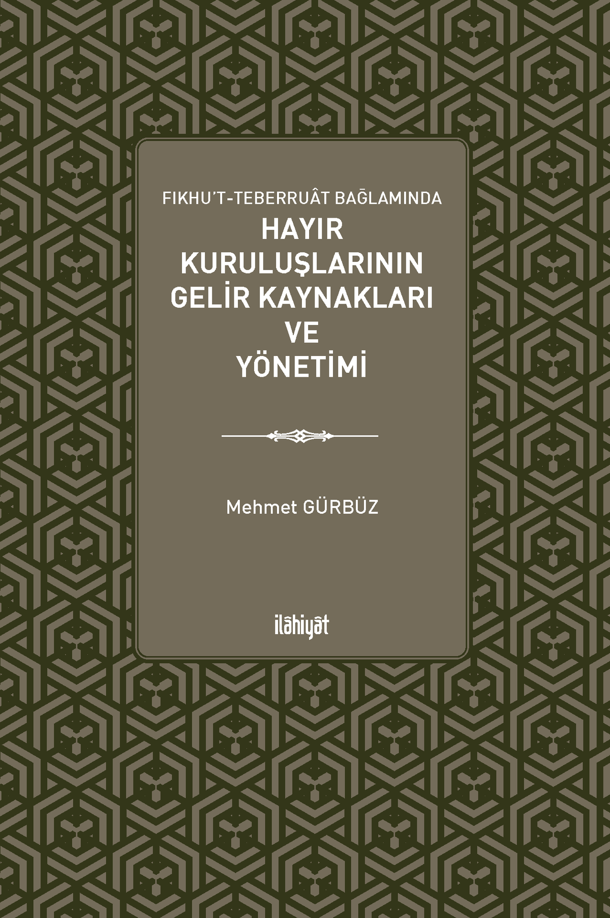 Hayır Kuruluşlarının Gelir Kaynakları ve Yönetimi - Mehmet Gürbüz kitap kapağı