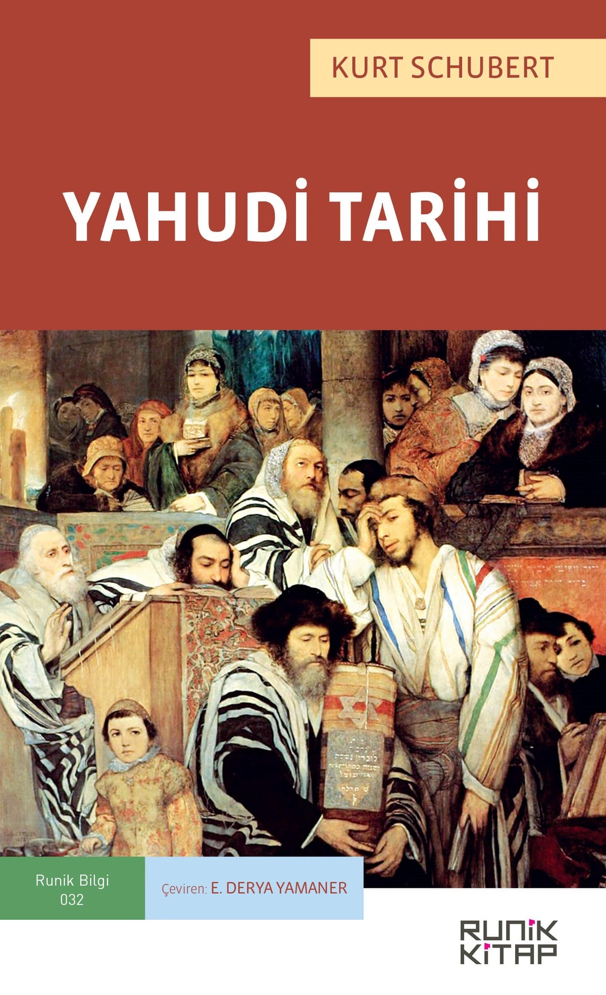 Yahudi Tarihi - Kurt Schubert kitap kapağı