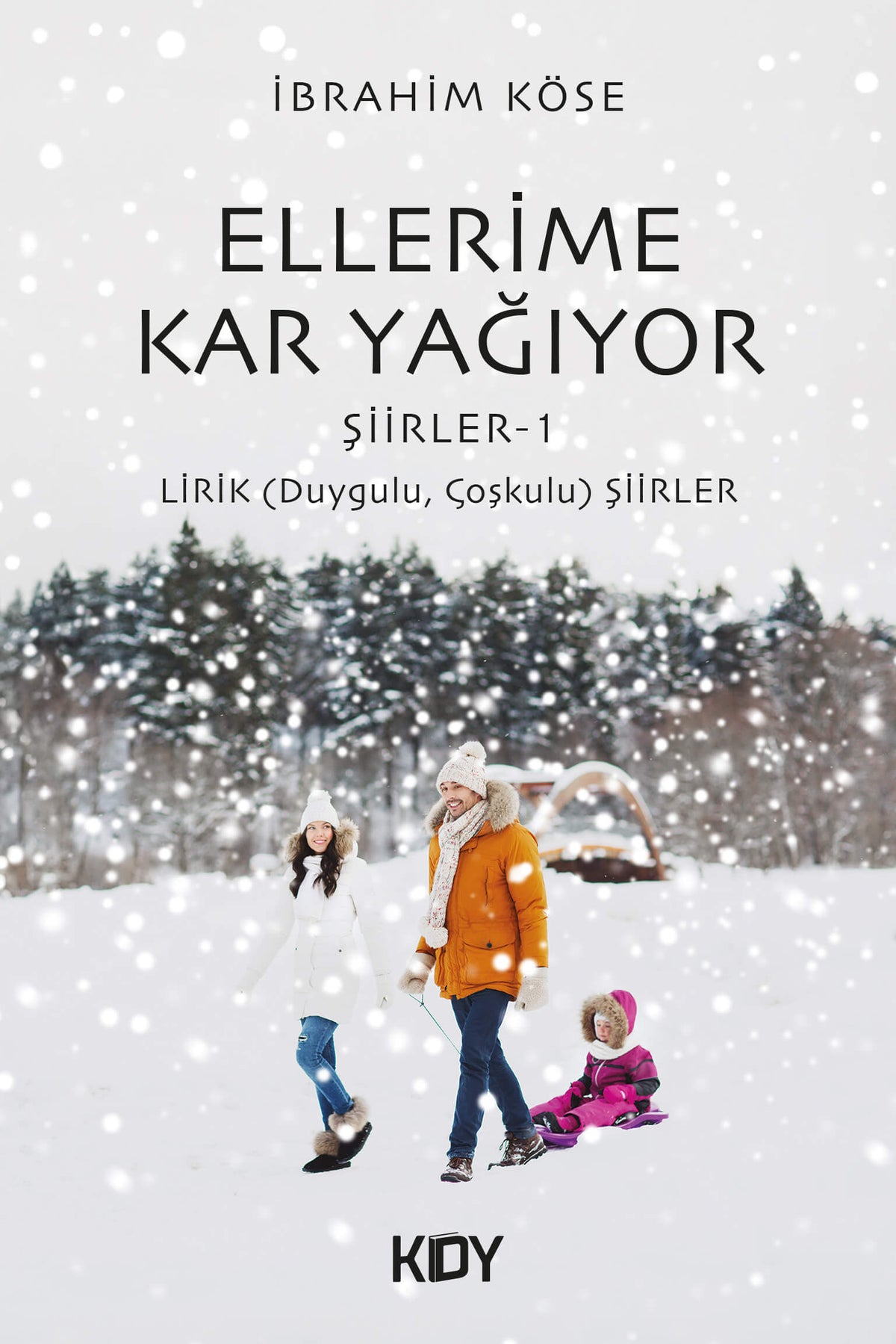 Ellerime Kar Yağıyor - İbrahim Köse kitap kapağı