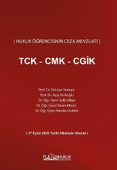 Hukuk Öğrencisinin Ceza Mevzuatı (TCK ‐ CMK ‐ CGİK) - Kolektif kitap kapağı
