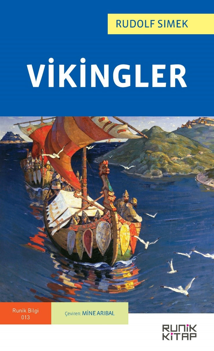 Vikingler - Rudolf Simek kitap kapağı