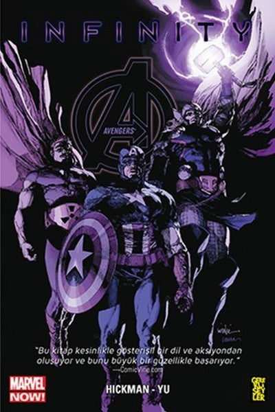 Avengers 4 - Infinity - Jonathan Hickman kitap kapağı