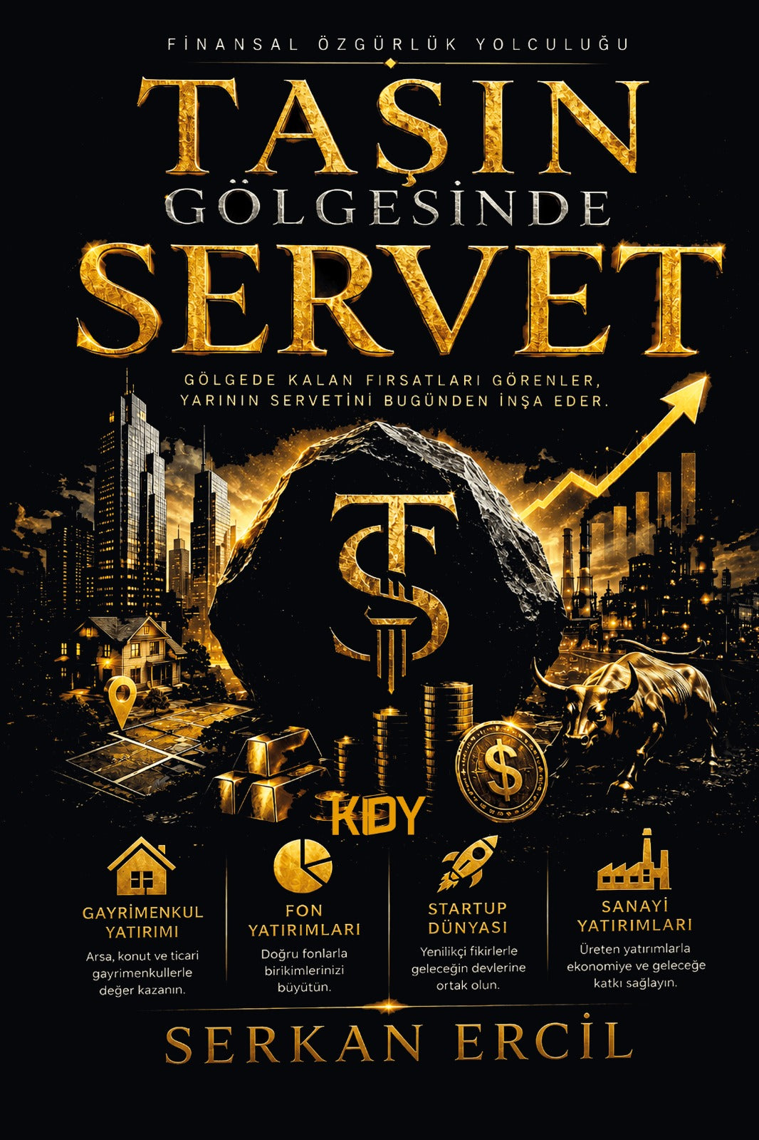 Taşın Gölgesinde Servet - Serkan Ercil kitap kapağı