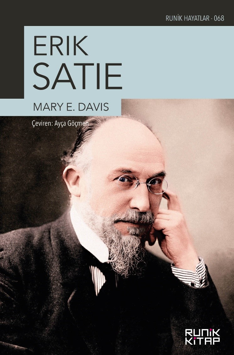 Erik Satie - Mary E. Davis kitap kapağı