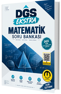 DGS Ekstra Matematik Soru Bankası - Cem Öztürk kitap kapağı
