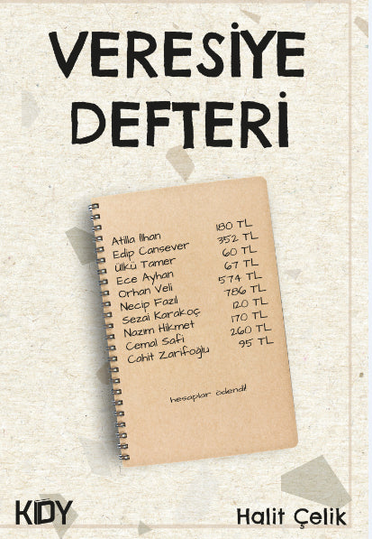 Veresiye Defteri - Halit Çelik kitap kapağı