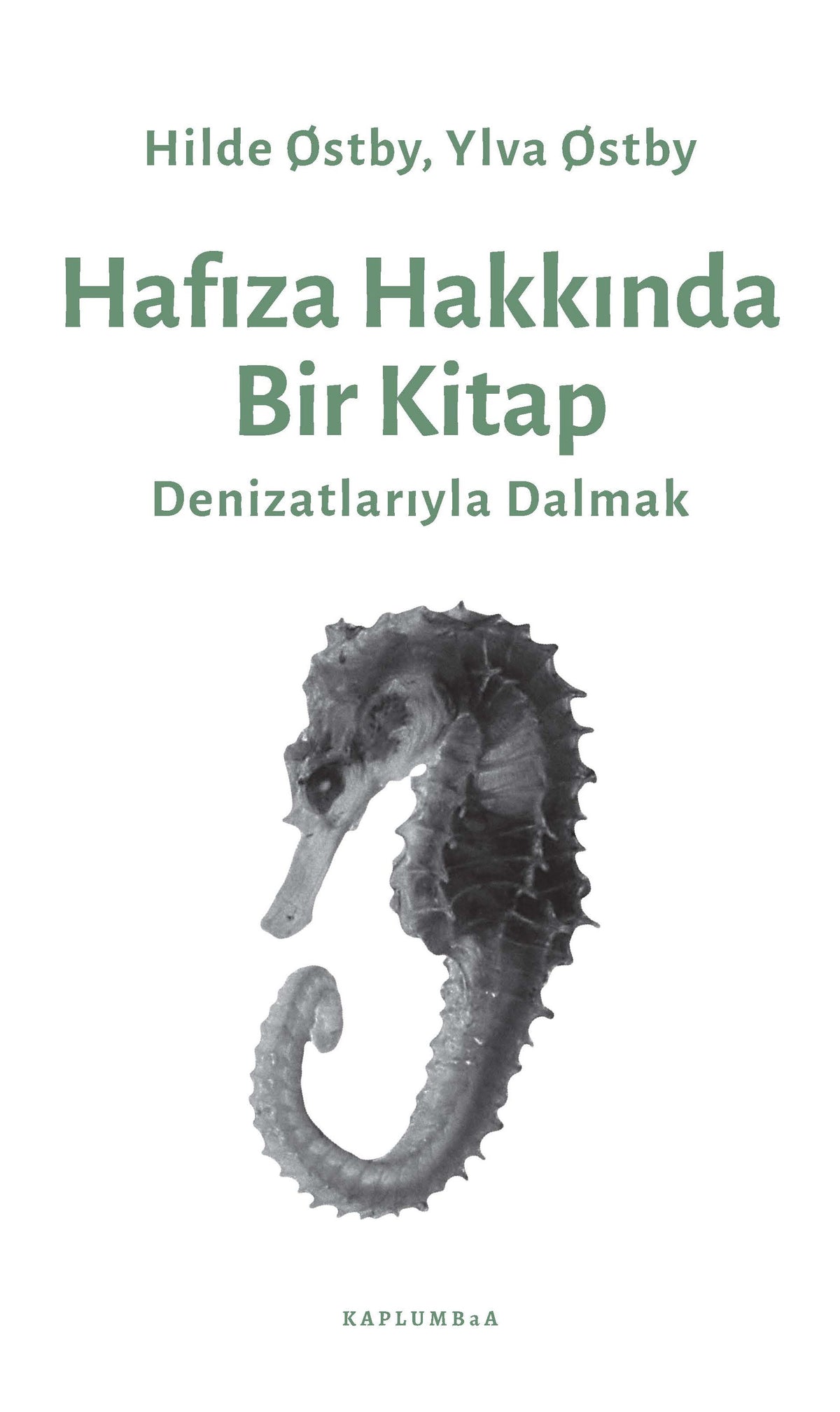 Hafıza Hakkında Bir Kitap Denizatlarıyla Dalmak - Hilde Otsby kitap kapağı