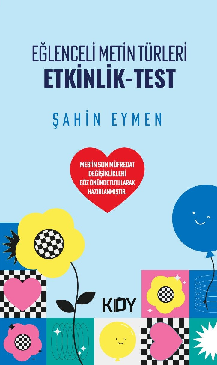 Eğlenceli Metin Türleri - Şahin Eymen kitap kapağı