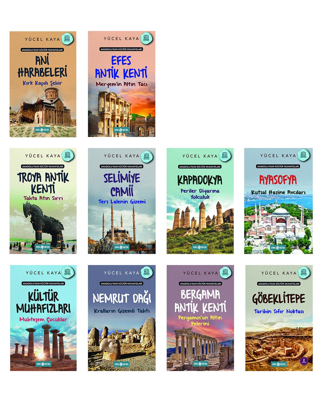 Kültür Muhafızları Seti (10 Kitap) - Yücel Kaya kitap kapağı