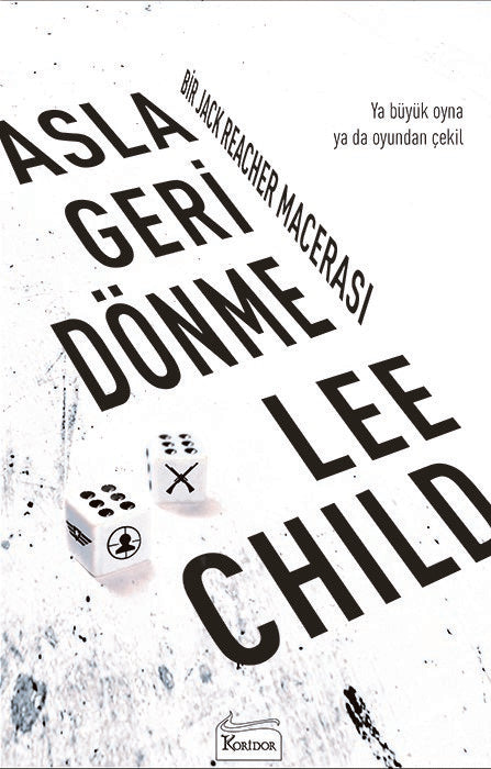 Asla Geri Dönme - Lee Child kitap kapağı