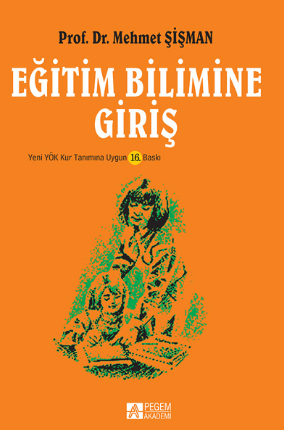 Öğretmenliğe Giriş - Prof. Dr. Mehmet Şişman kitap kapağı