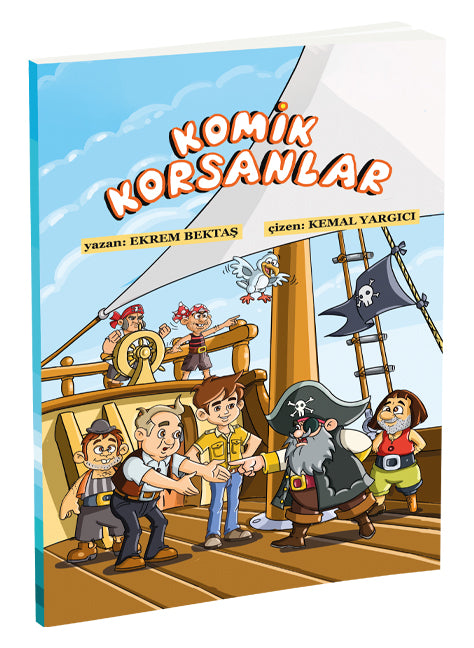 Komik Korsanlar - Ekrem Bektaş kitap kapağı