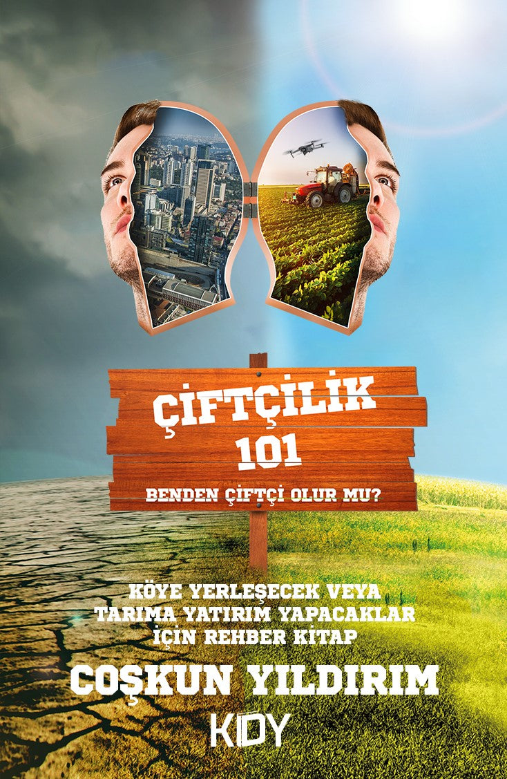 Çiftçilik 101 - Coşkun Yıldırım kitap kapağı