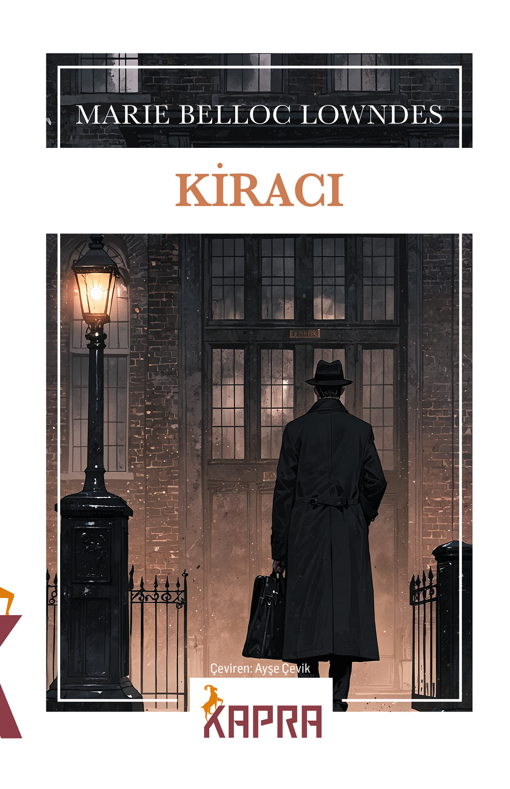 Kiracı - Marie Belloc Lowndes kitap kapağı
