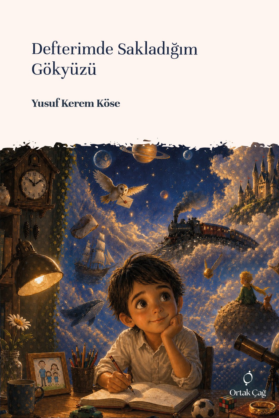 Defterimde Sakladığım Gökyüzü - Yusuf Kerem Köse kitap kapağı