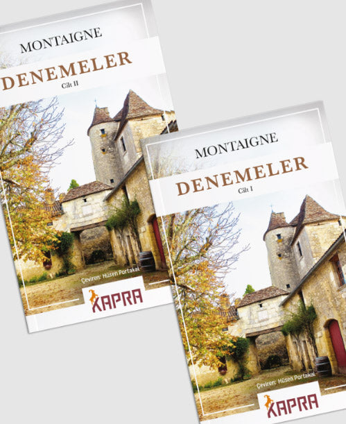 Denemeler (2 Cilt) - Michel de Montaigne kitap kapağı