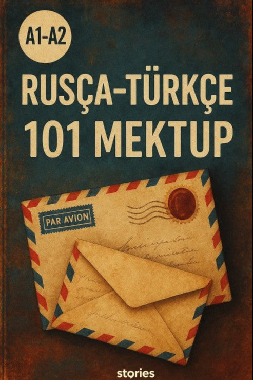 A1-A2 Rusça-Türkçe 101 Mektup - Kolektif kitap kapağı