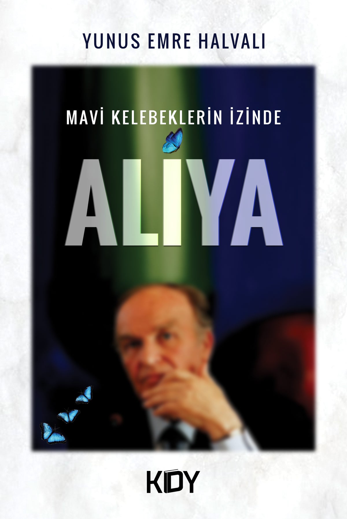 Mavi Kelebeklerin İzinde Aliya - Yunus Emre Halvalı kitap kapağı