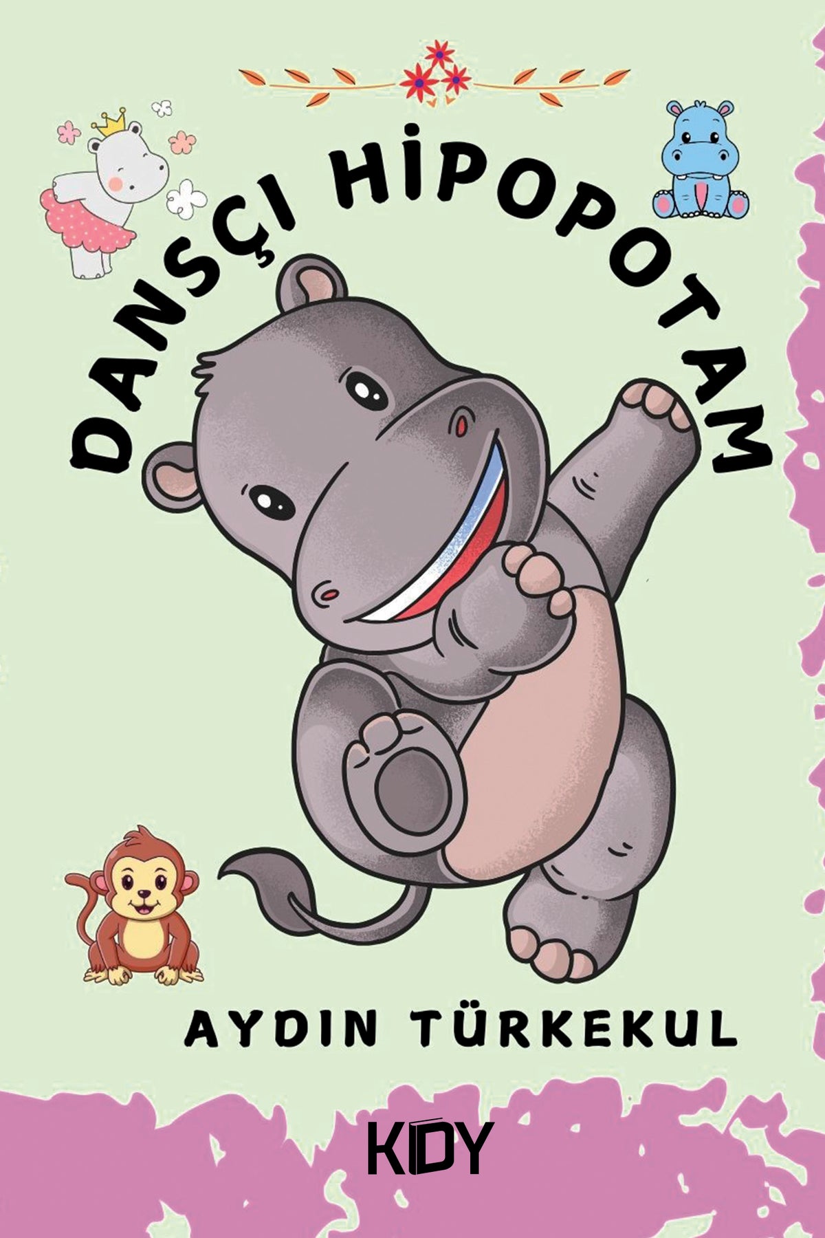 Dansçı Hipopotam - Aydın Türkekul kitap kapağı