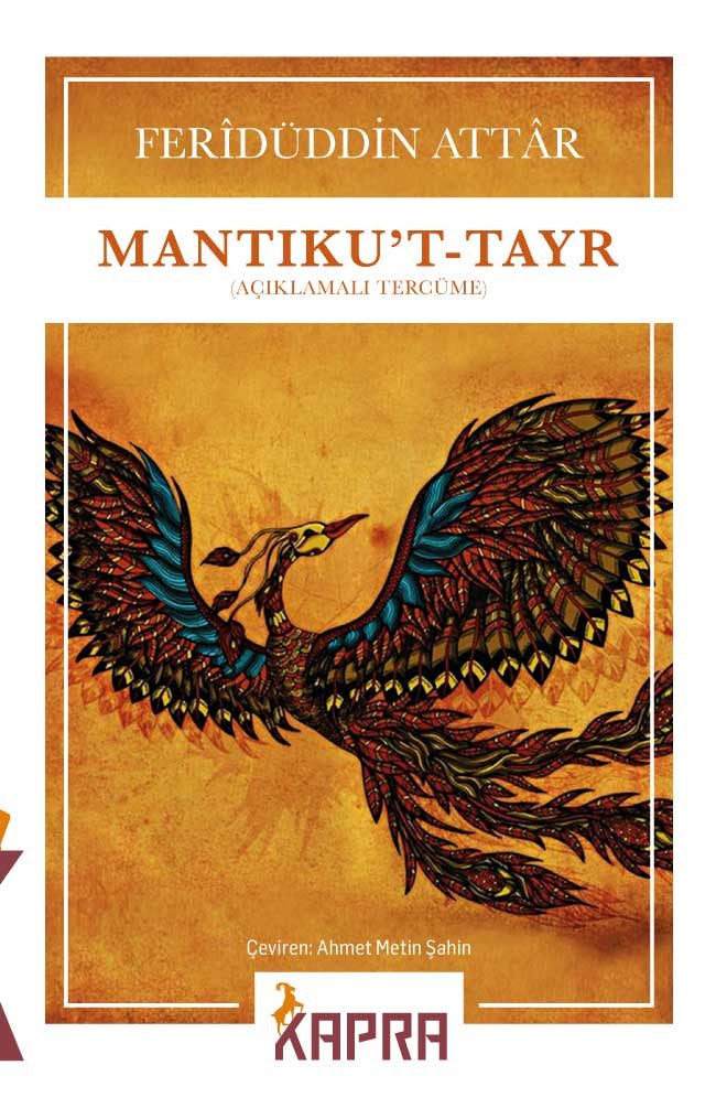 Mantıku't-Tayr (Açıklamalı Tercüme) - Feridüddin Attar kitap kapağı