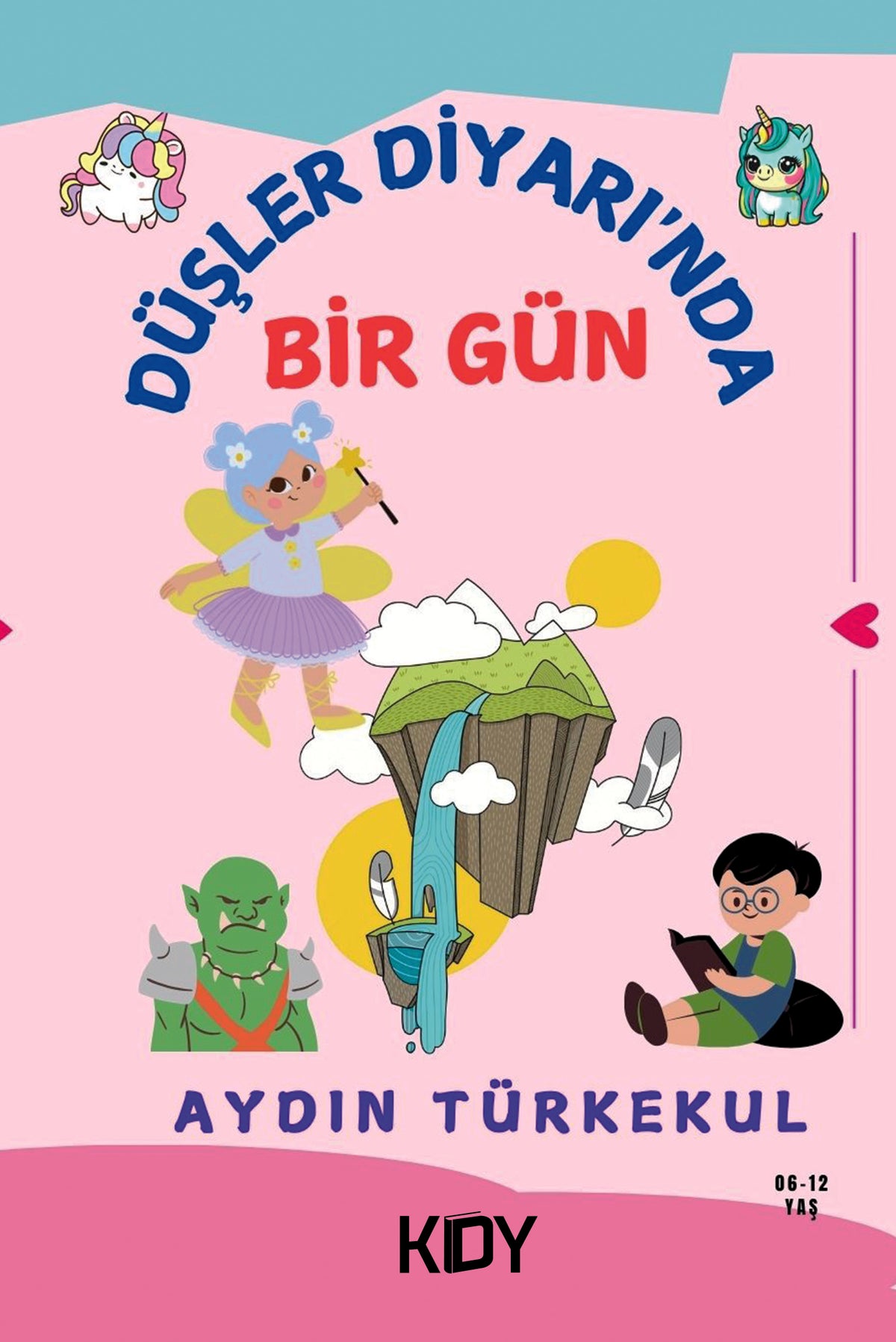 Düşler Diyarı'nda Bir Gün - Aydın Türkekul kitap kapağı