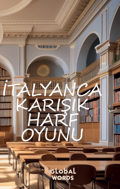 İtalyanca Karışık Harf Oyunu - Kolektif kitap kapağı