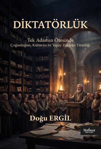 Diktatörlük Tek Adamın Ötesinde Çoğunluğun, Kültürün ve Yapay Zekanın Tiranlığı - Prof. Dr. Doğu Ergil kitap kapağı