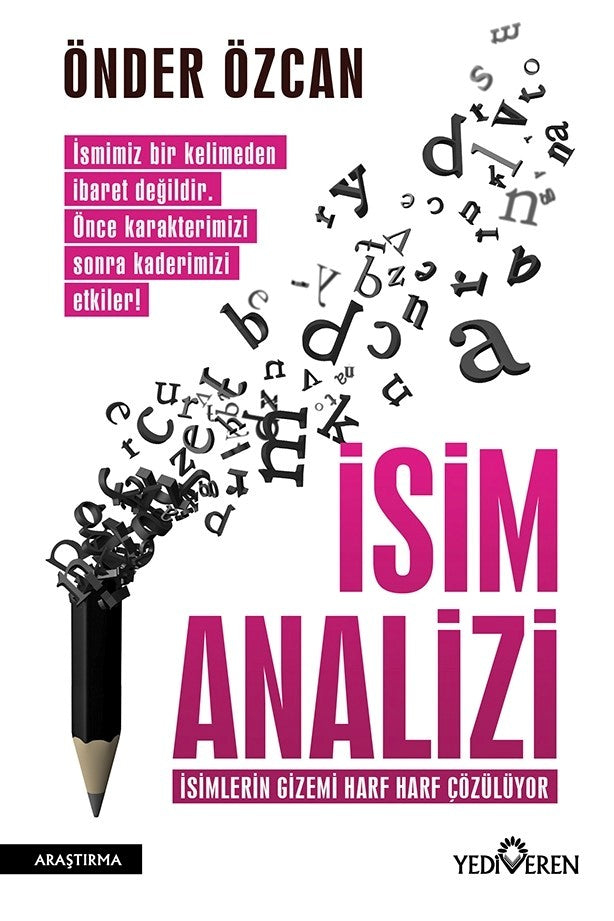 İsim Analizi - Önder Özcan kitap kapağı