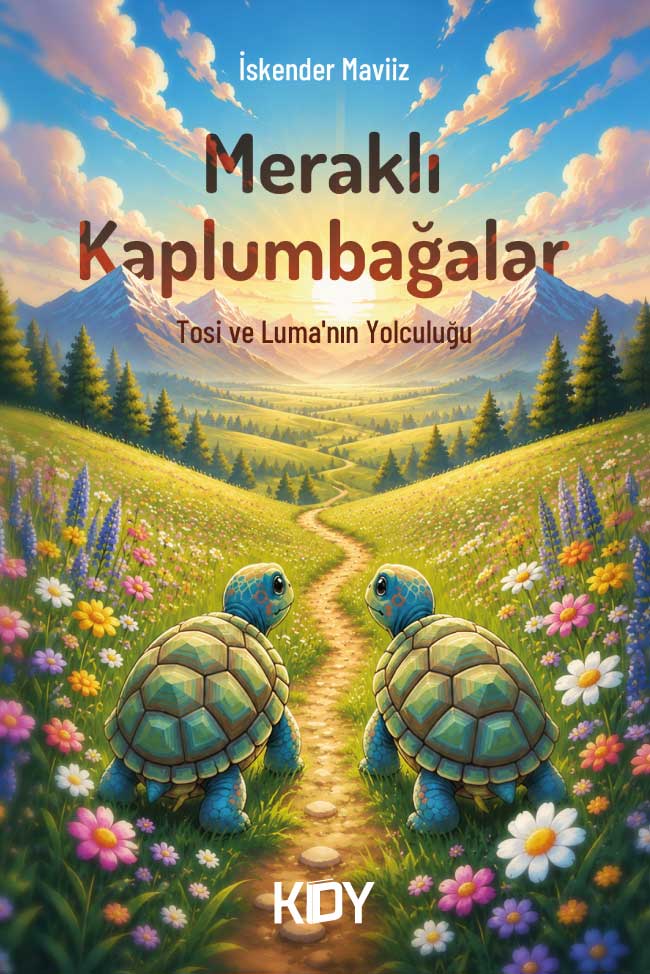Meraklı Kaplumbağalar - İskender Maviiz kitap kapağı