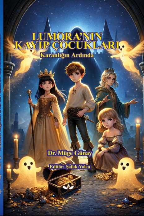 Lumora'nın Kayıp Çocukları Karanlığın Ardında - Müge Günay kitap kapağı